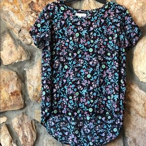 Pink Rose High-Low Top